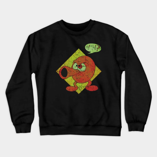 Q*bert 1982 Crewneck Sweatshirt by 14RF